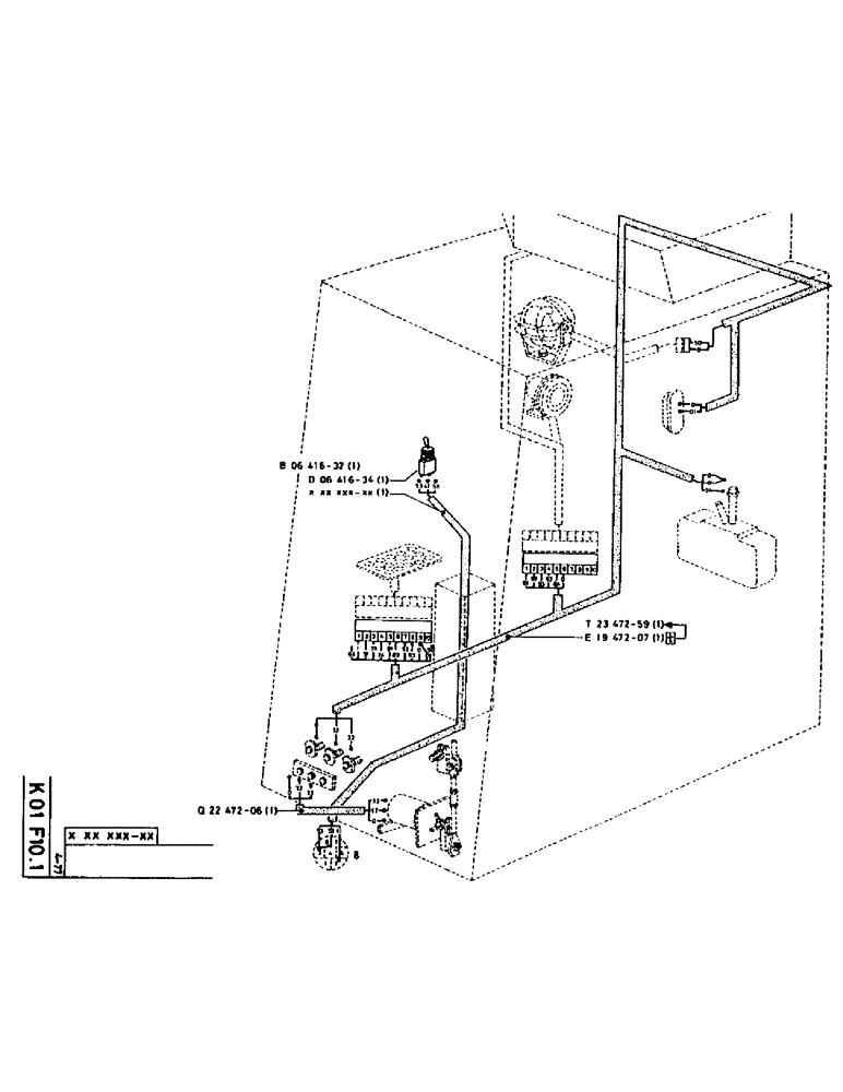 Схема запчастей Case 90CL - (132) - No Description Provided (06) - ELECTRICAL SYSTEMS