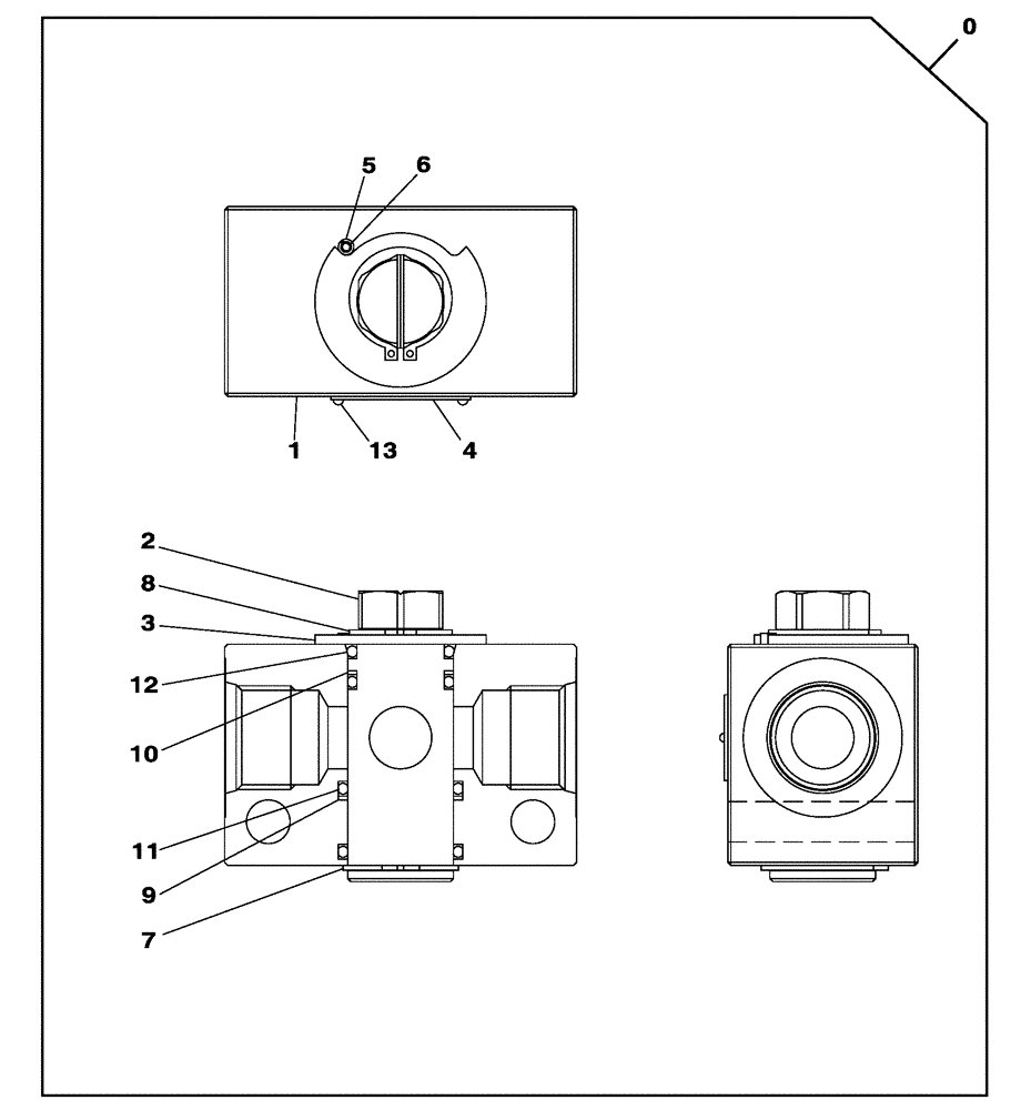Схема запчастей Case CX210C LR - (35.359.11) - VALVE SHUT-OFF - OPTIONAL (35) - HYDRAULIC SYSTEMS