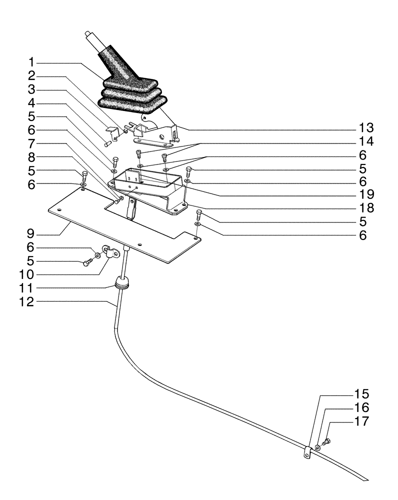 Схема запчастей Case 885B AWD - (07-03[01]) - PARKING BRAKE (07) - BRAKES