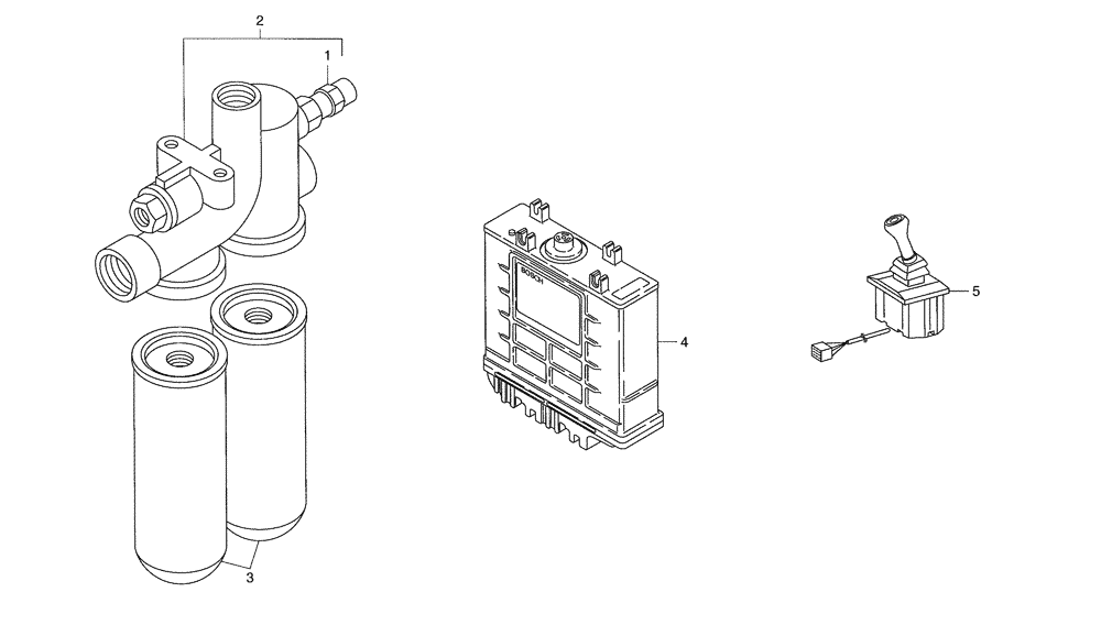 Схема запчастей Case 340 - (18A00000644[001]) - GEAR BOX - LOOSE PARTS (14) - MAIN GEARBOX & DRIVE
