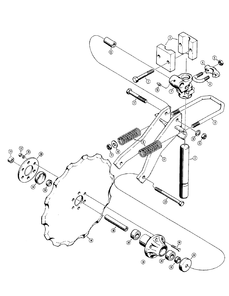 Схема запчастей Case 475 - (274) - COULTER (89) - TOOLS