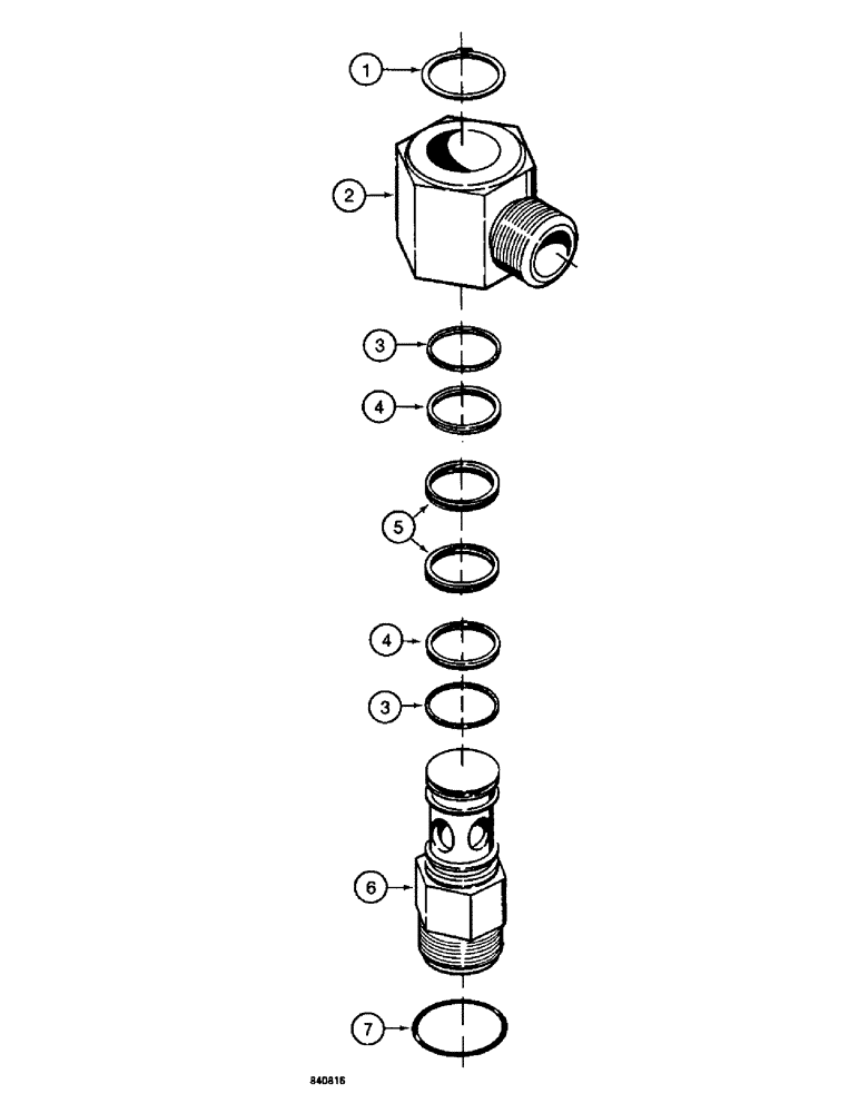 Схема запчастей Case 1187 - (258) - LOWER SWIVEL, ROTARY CUTTER MOTOR HYDRAULICS (07) - HYDRAULIC SYSTEM