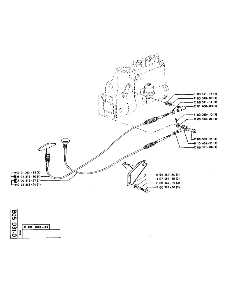 Схема запчастей Case 90CL - (024) - NO DESCRIPTION PROVIDED (01) - ENGINE