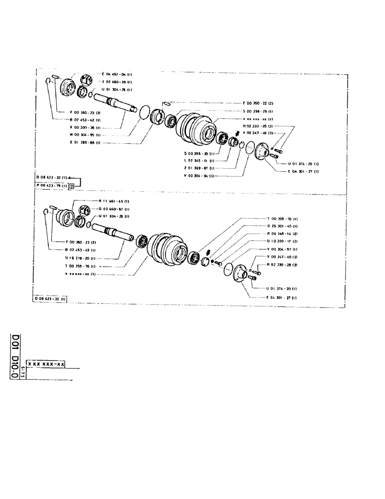 Схема запчастей Case 115CL - (042) - NO DESCRIPTION PROVIDED 