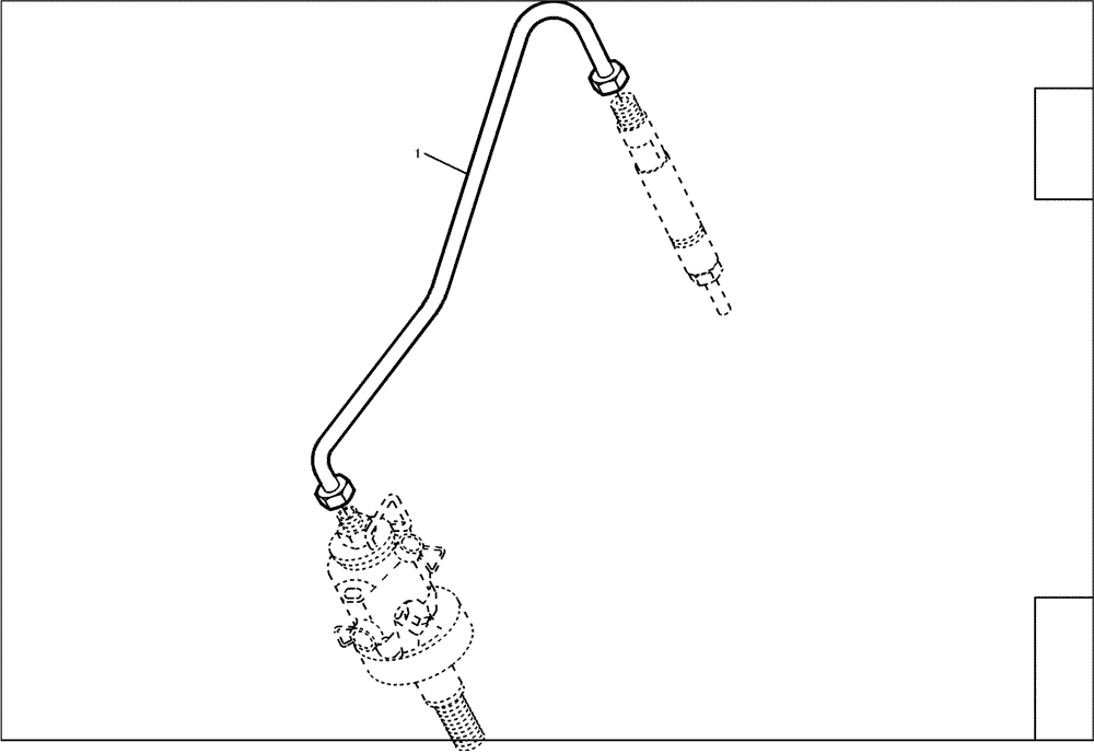 Схема запчастей Case 321D - (95.017[2987817001]) - INJECTION PIPE (10) - ENGINE