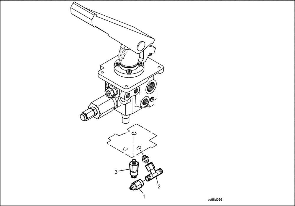 Схема запчастей Case 321D - (20.542[2988115001]) - HYDRAULIC SYSTEM BRAKE FAST GEAR (35) - HYDRAULIC SYSTEMS