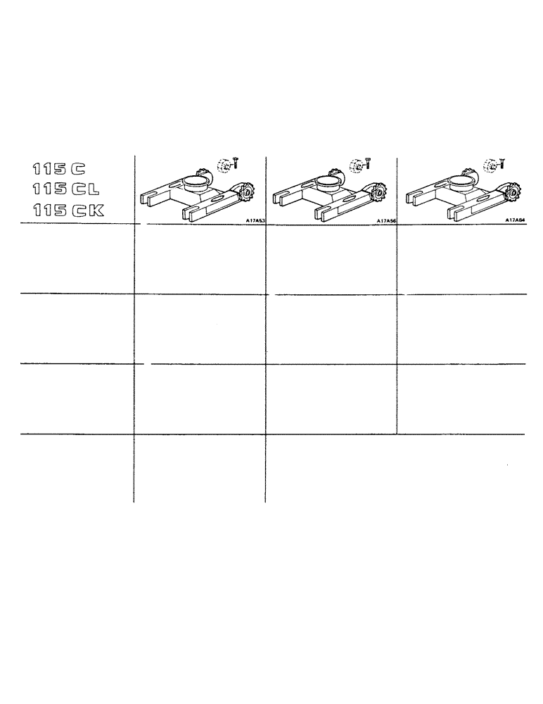 Схема запчастей Case 115CL - (0-08) - 115C, 115CL, 115CK 