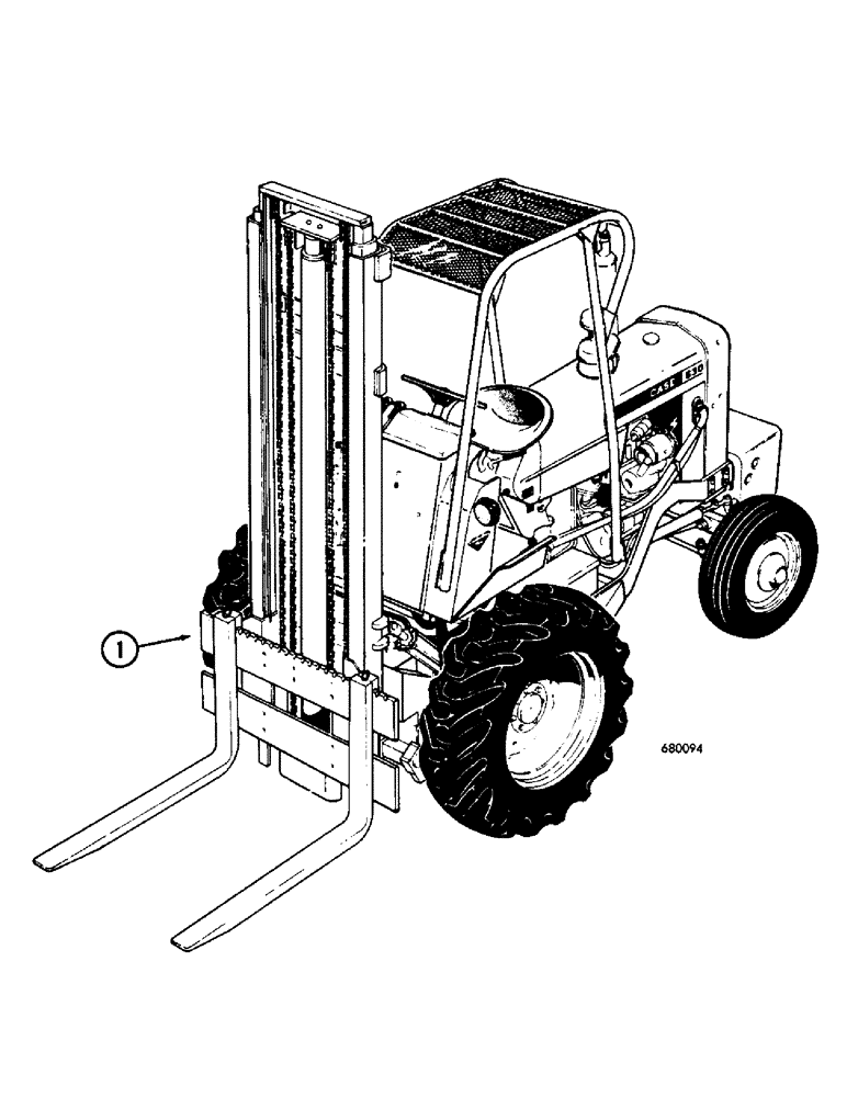 Схема запчастей Case 530 - (88) - DECALS (90) - PLATFORM, CAB, BODYWORK AND DECALS