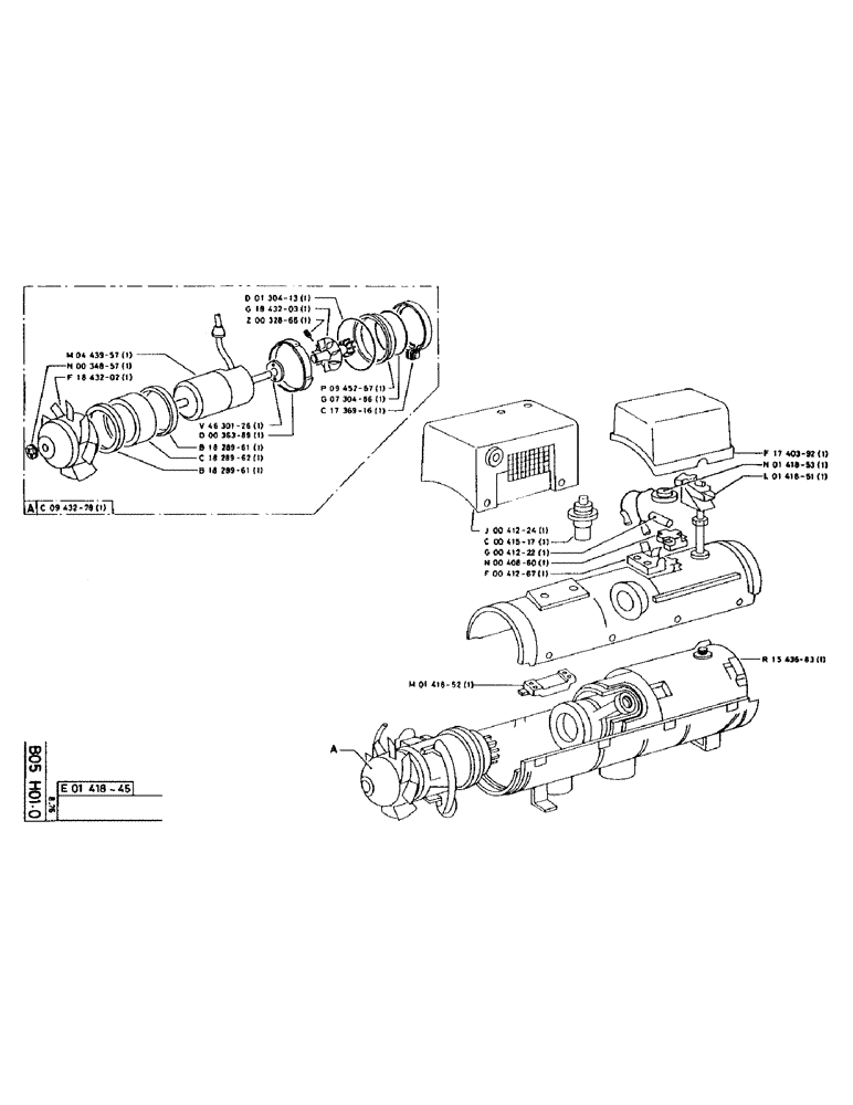 Схема запчастей Case 90CL - (031) - NO DESCRIPTION PROVIDED (06) - ELECTRICAL SYSTEMS
