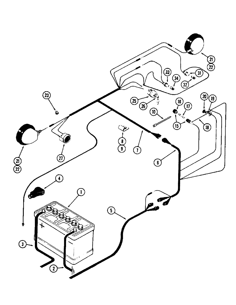 Схема запчастей Case 580 - (64) - ELECTRICAL SYSTEM, 159 GAS WITH MECHANICAL SHUTTLE (55) - ELECTRICAL SYSTEMS