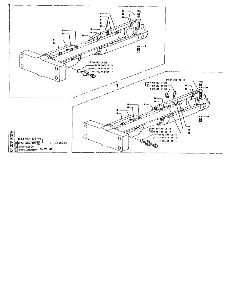 Схема запчастей Case 90BCL - (250) - SHOCK-ABSORBER 150KN C65 (07) - HYDRAULIC SYSTEM