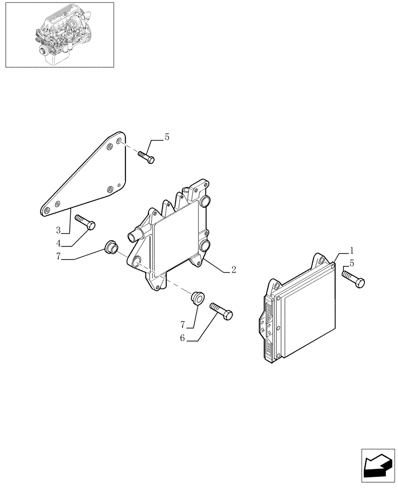 Схема запчастей Case F3AE0684E B006 - (0.17.0[01]) - ELECTRONIC INJECTION (504079664) 