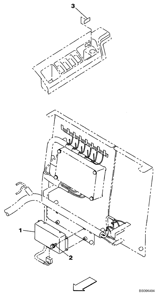 Схема запчастей Case CX130B - (04-09) - CONVERTER (04) - ELECTRICAL SYSTEMS