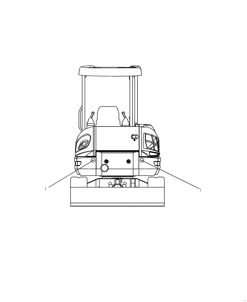 Схема запчастей Case CX20B - (957-18[1]) - DECALS - CANOPY (90) - PLATFORM, CAB, BODYWORK AND DECALS
