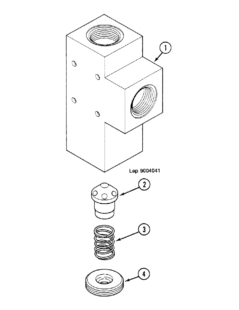 Схема запчастей Case 688C - (8C-66) - BLOCK, (XXXXX-) (07) - HYDRAULIC SYSTEM