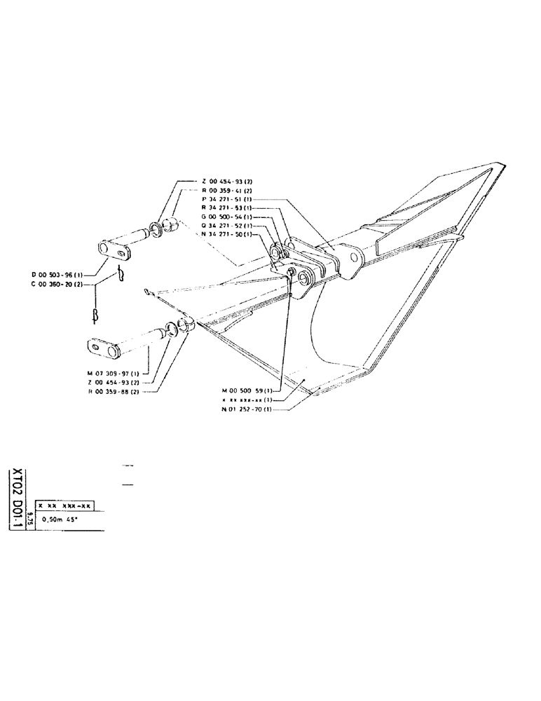 Схема запчастей Case 115CL - (165) - No Description Provided 