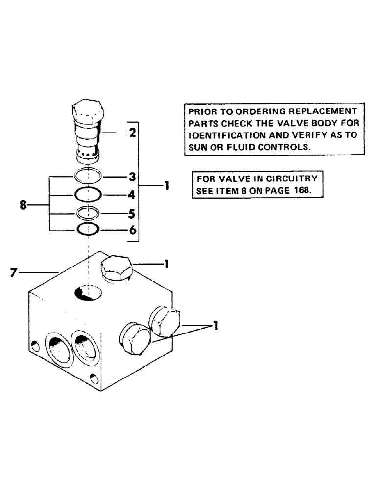 Схема запчастей Case 40BLC - (247) - MULTIPLE CHECK VALVE (07) - HYDRAULIC SYSTEM