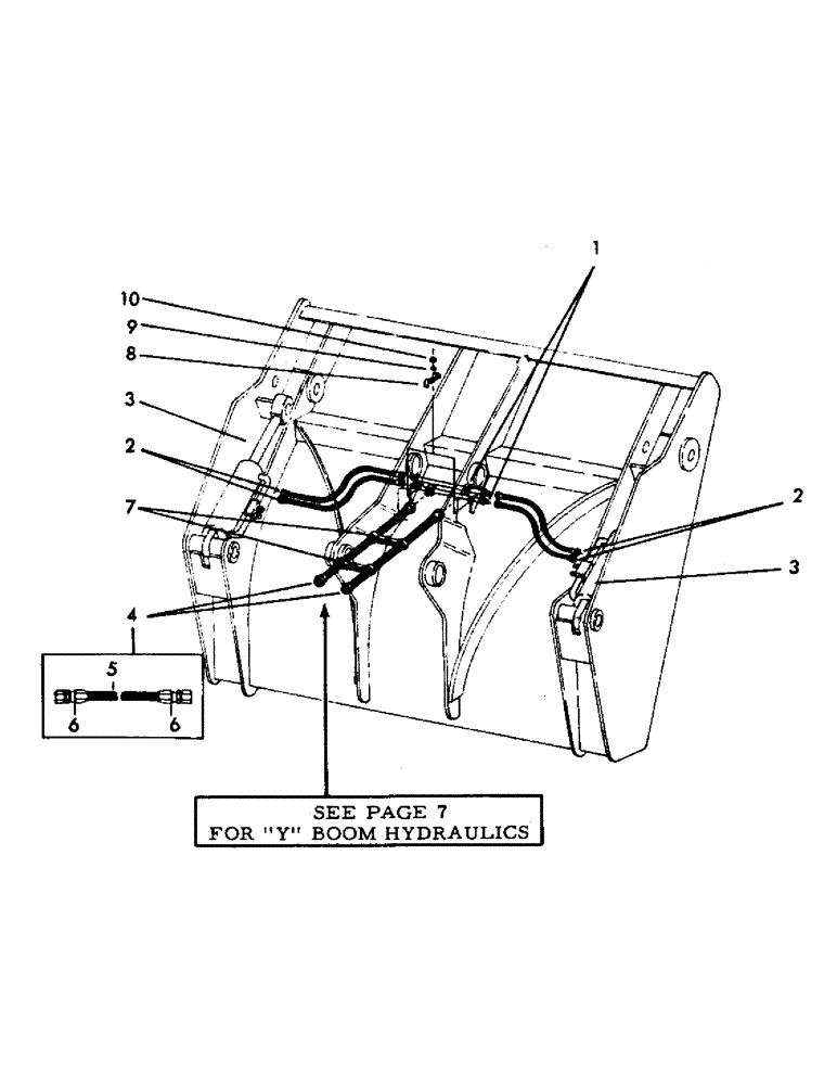 Схема запчастей Case 40YC - (F06) - 4-IN-1 HYDRAULICS (07) - HYDRAULIC SYSTEM