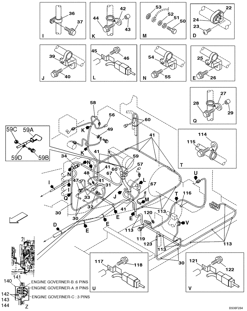 Схема запчастей Case CX800 - (04-02) - ELECTRICAL - CHASSIS, UPPERSTRUCTURE (04) - ELECTRICAL SYSTEMS