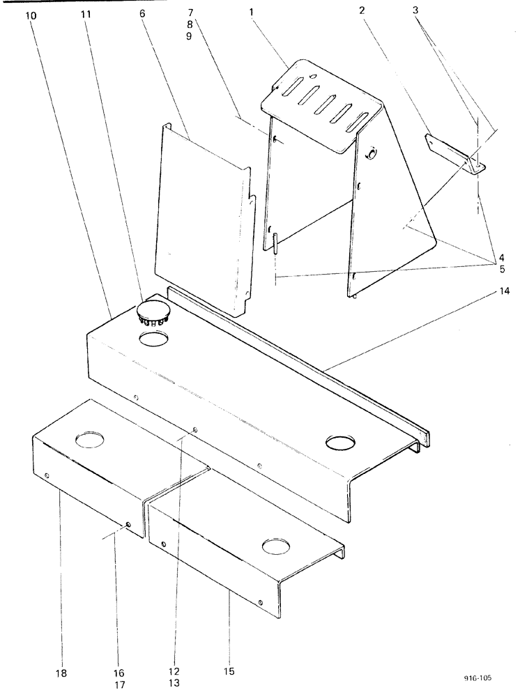 Схема запчастей Case 580F - (278) - SIDE SHIFT BACKHOE CONTROL TOWER, 5 LEVERS (84) - BOOMS, DIPPERS & BUCKETS