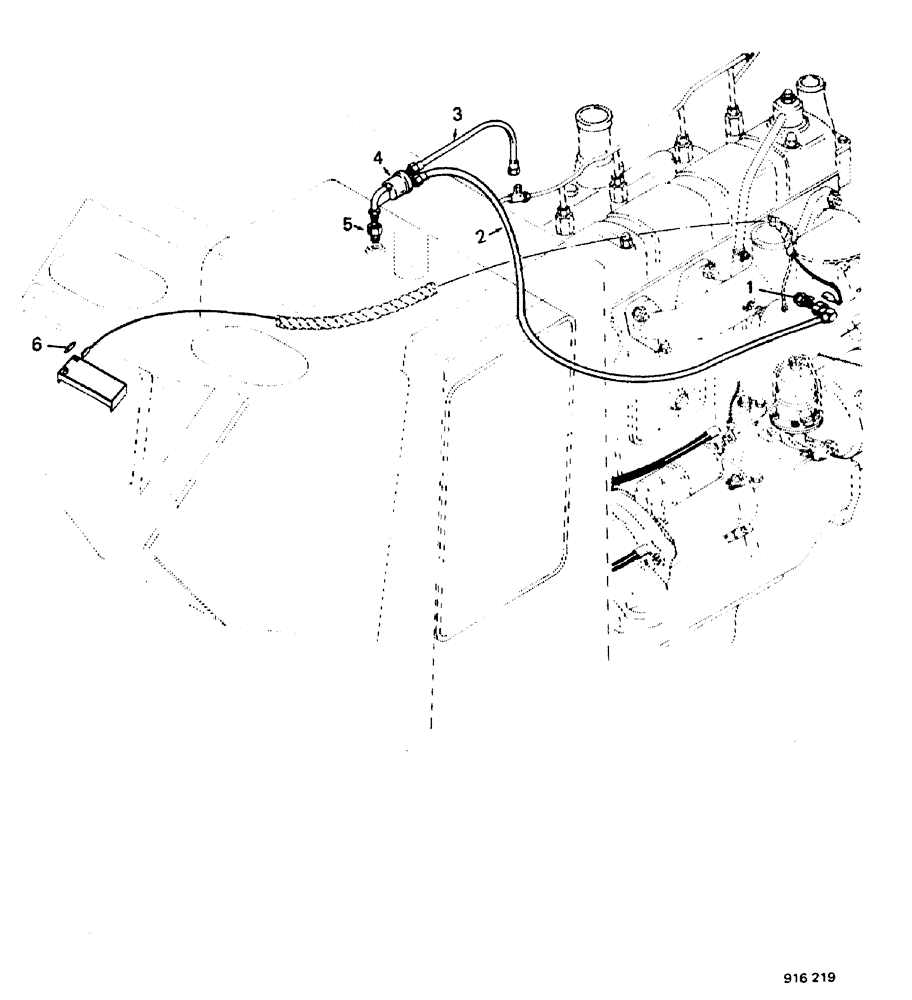 Схема запчастей Case 580F - (042) - COLD START SYSTEM (55) - ELECTRICAL SYSTEMS
