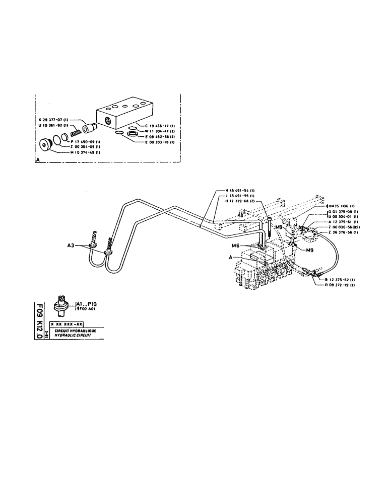 Схема запчастей Case 160CK - (134) - HYDRAULIC CIRCUIT (07) - HYDRAULIC SYSTEM