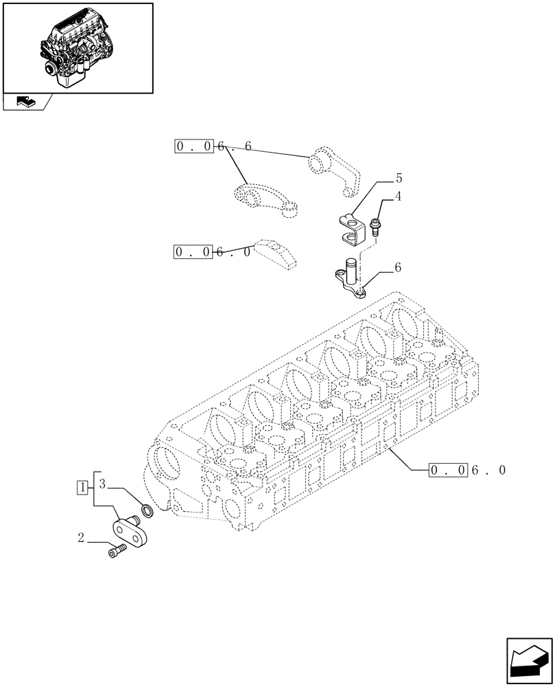 Схема запчастей Case F3AE0684N E907 - (0.37.0) - ENGINE EXHAUST BRAKE (504053957) 