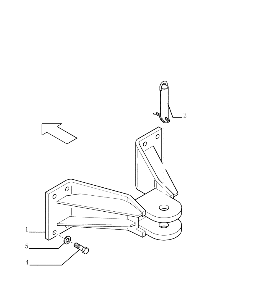 Схема запчастей Case 1850K - (9.556[01]) - DRSWBAR H.D. - OPTIONAL CODE 774256031 (19) - OPTIONS