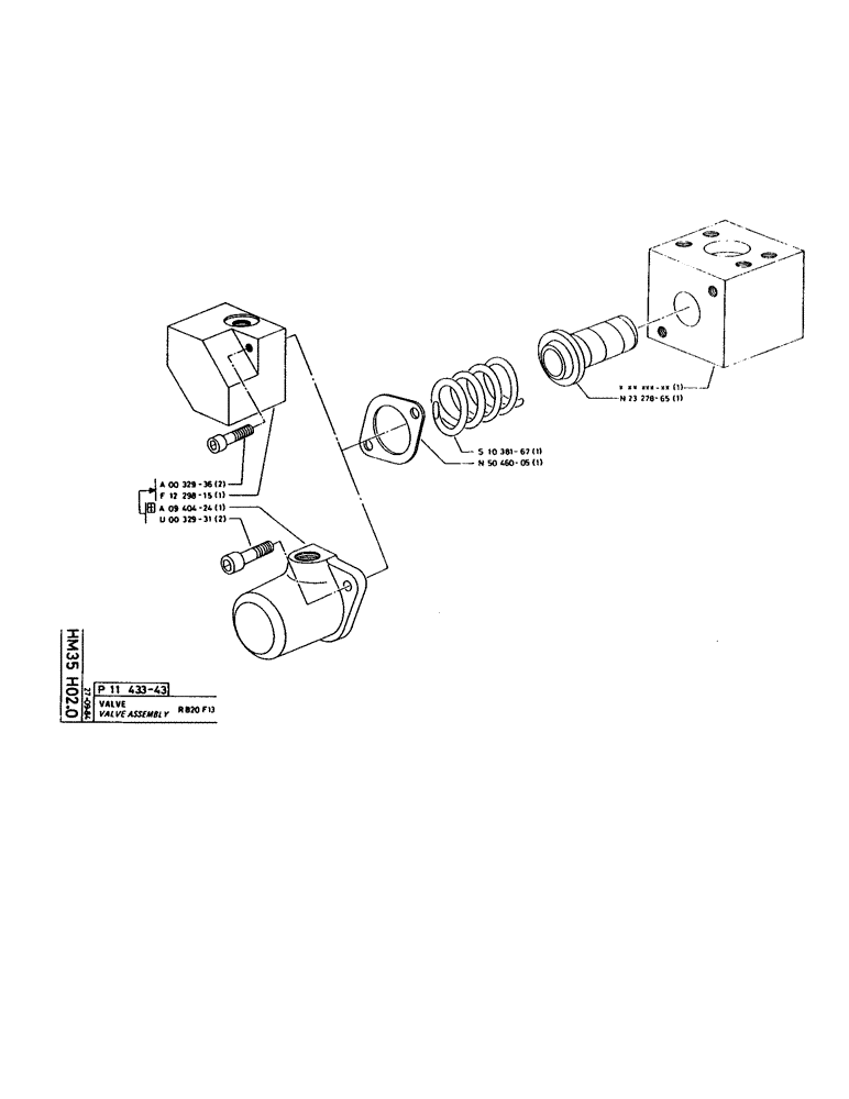 Схема запчастей Case 160CK - (195) - VALVE ASSEMBLY (07) - HYDRAULIC SYSTEM