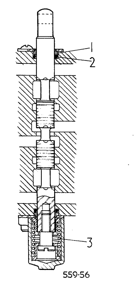 Схема запчастей Case 3400 - (091) - SPOOL 4 IN 1 OR AUXILIARY VALVE (35) - HYDRAULIC SYSTEMS