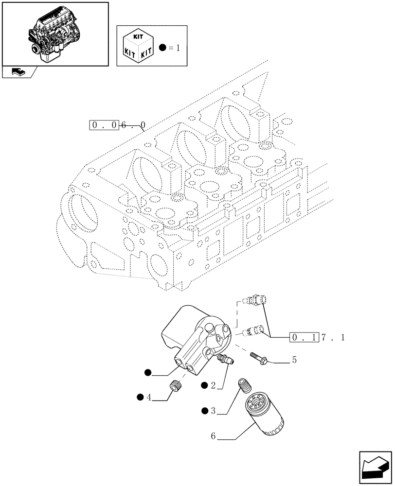 Схема запчастей Case F3AE0684N E907 - (0.20.0) - FUEL FILTER & RELATED PARTS (504088012 - 504091886) 