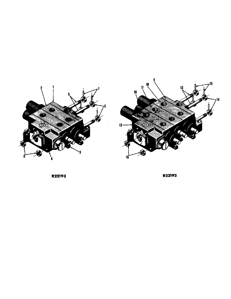 Схема запчастей Case 750 - (130) - HYDRAULIC VALVE ASSEMBLIES (07) - HYDRAULIC SYSTEM