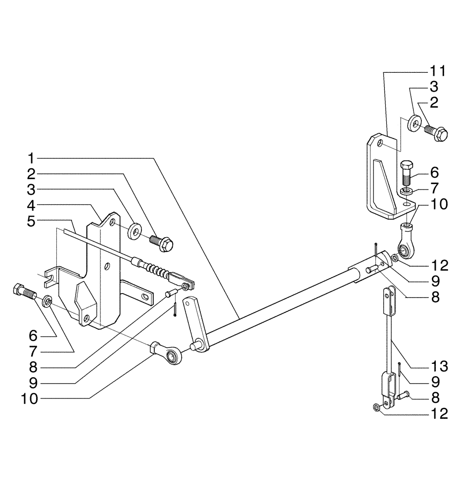 Схема запчастей Case 885B AWD - (07-05[01]) - PARKING BRAKE - (DIRECT DRIVE) (07) - BRAKES