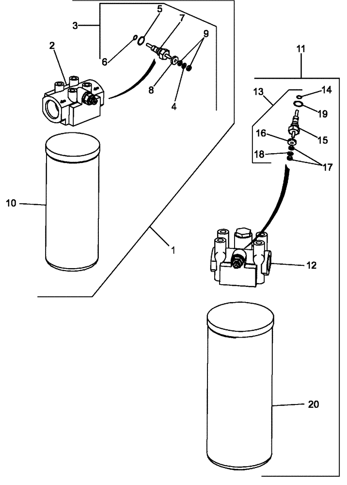 Схема запчастей Case 650L - (35.300.02) - FILTER, HYDRAULIC OIL (35) - HYDRAULIC SYSTEMS