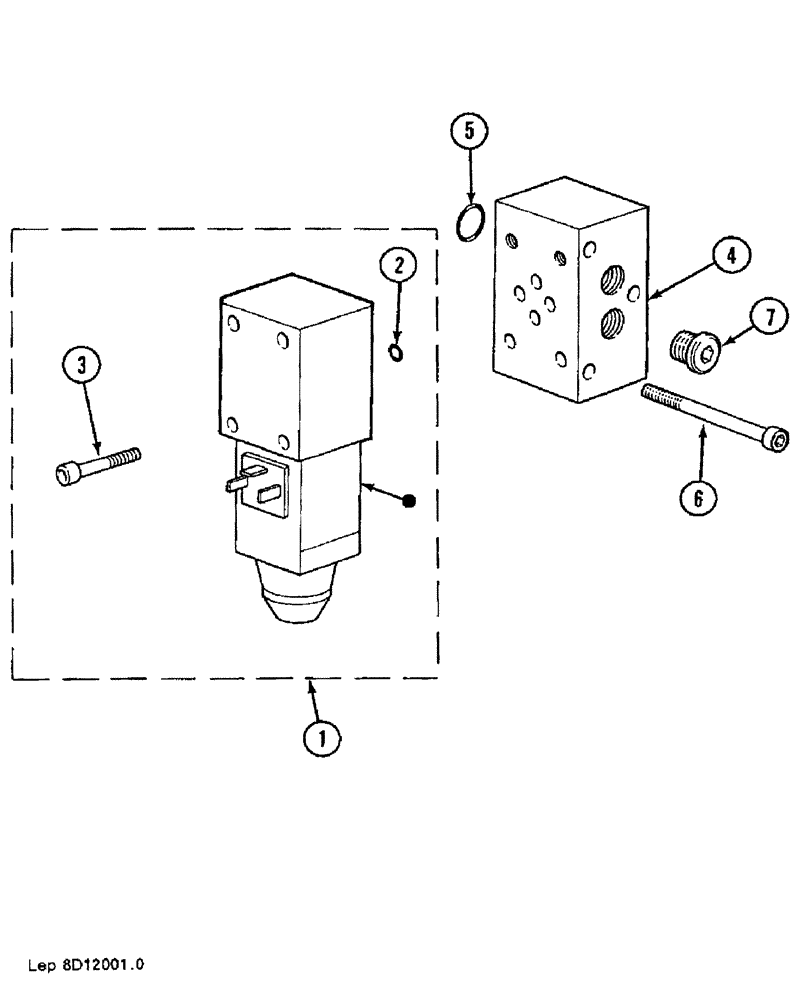 Схема запчастей Case 688B - (66) - ELECTRICALLY-CONTROLLED SELECTOR (06) - ELECTRICAL SYSTEMS