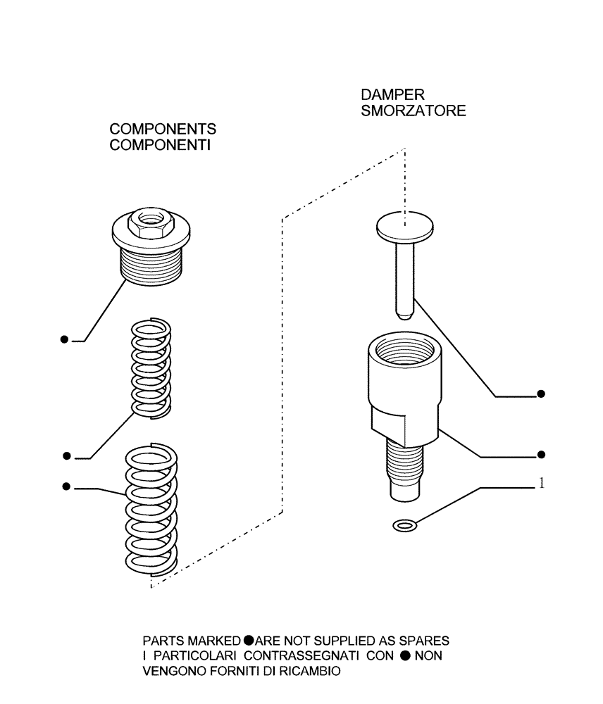 Схема запчастей Case 1850K - (2.304[07]) - BRAKE CONTROLS - STEERING CLUTCH (04) - UNDERCARRIAGE