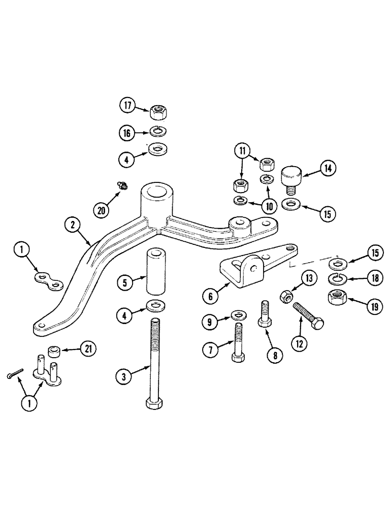 Схема запчастей Case 580SK - (9-038) - SWING SEQUENCE VALVE CONTROL, SIDESHIFT BACKHOE (09) - CHASSIS/ATTACHMENTS