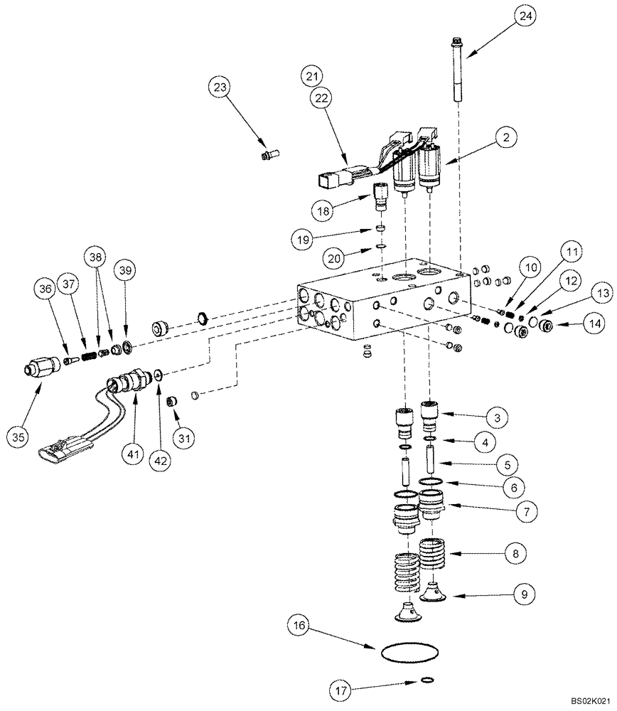 Схема запчастей Case CX330 - (03-07) - FUEL INJECTION PUMP (03) - FUEL SYSTEM