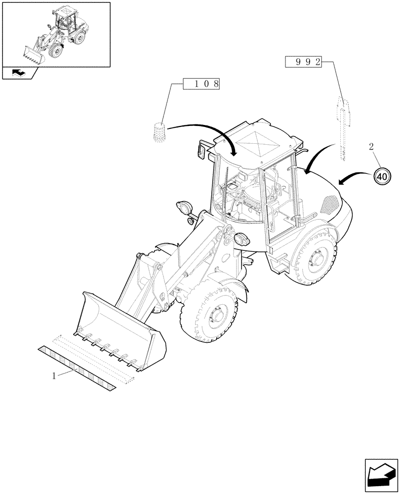 Схема запчастей Case 21E - (048) - ITALY APPROVAL (08) - SHEET METAL/DECALS