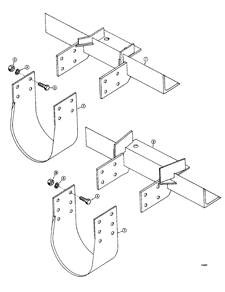 Схема запчастей Case 1500-SERIES - (118) - 30 INCH TREE DIGGER (89) - TOOLS
