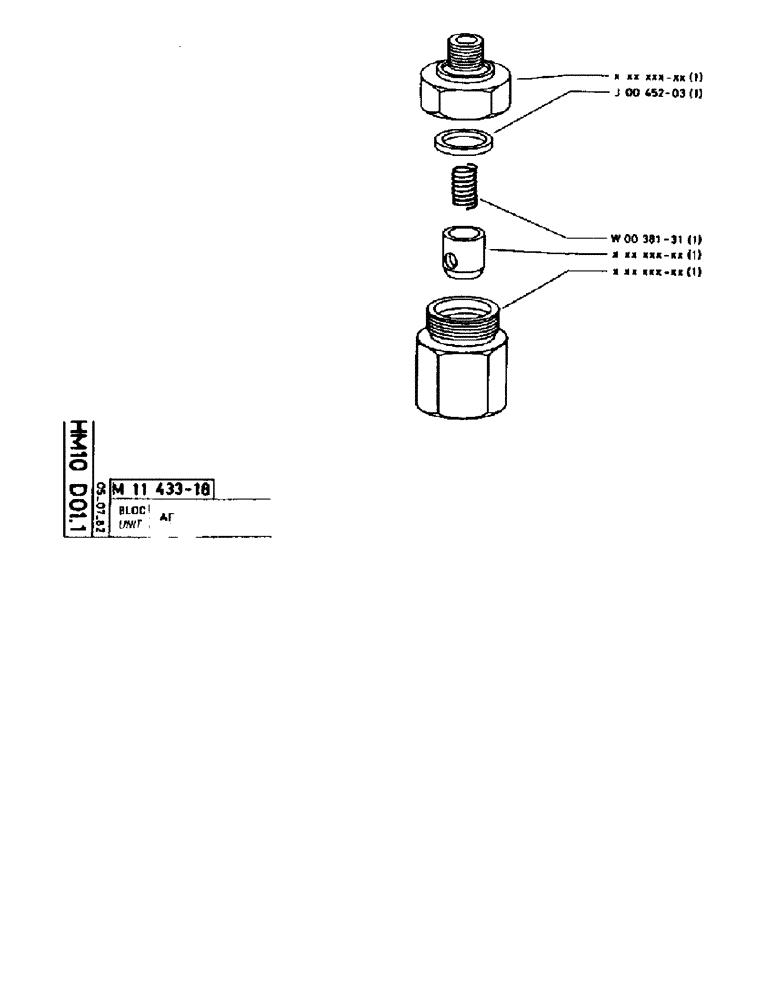 Схема запчастей Case 90BCL - (267) - UNIT AR (07) - HYDRAULIC SYSTEM
