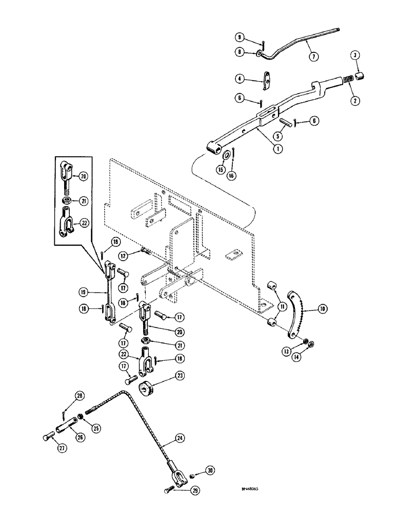 Схема запчастей Case 750 - (102) - PARKING BRAKE (05) - UPPERSTRUCTURE CHASSIS