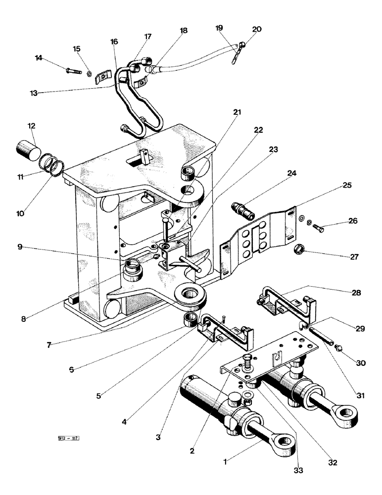 Схема запчастей Case 35 - (252) - FRAME-SLIDING 