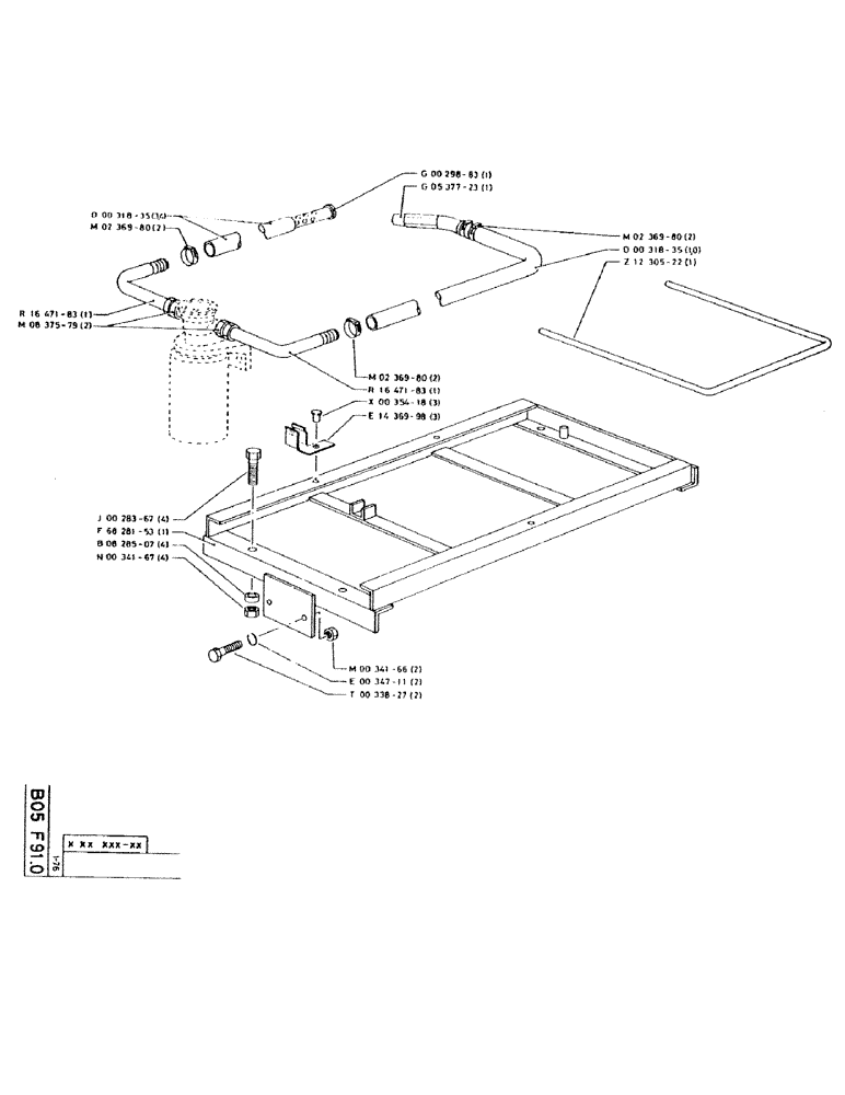 Схема запчастей Case 115CL - (021) - NO DESCRIPTION PROVIDED 