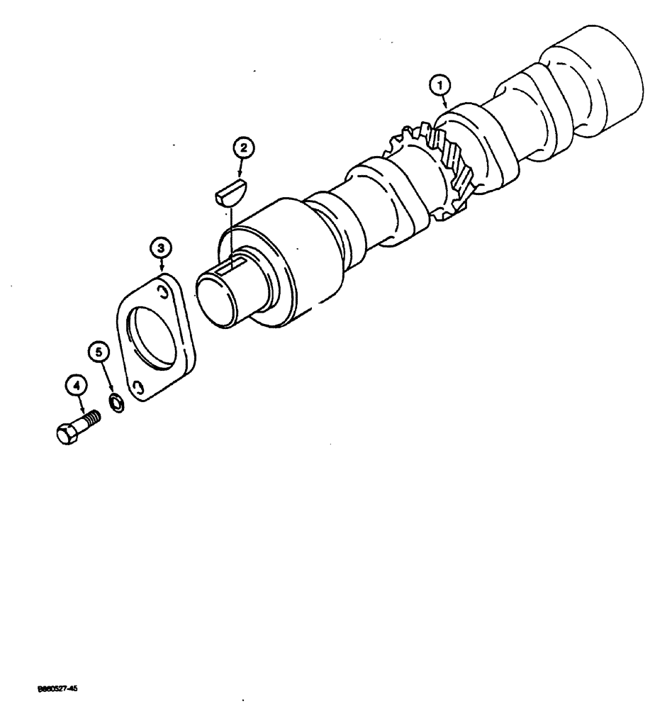 Схема запчастей Case CASE - (2-26) - CAMSHAFT (02) - ENGINE