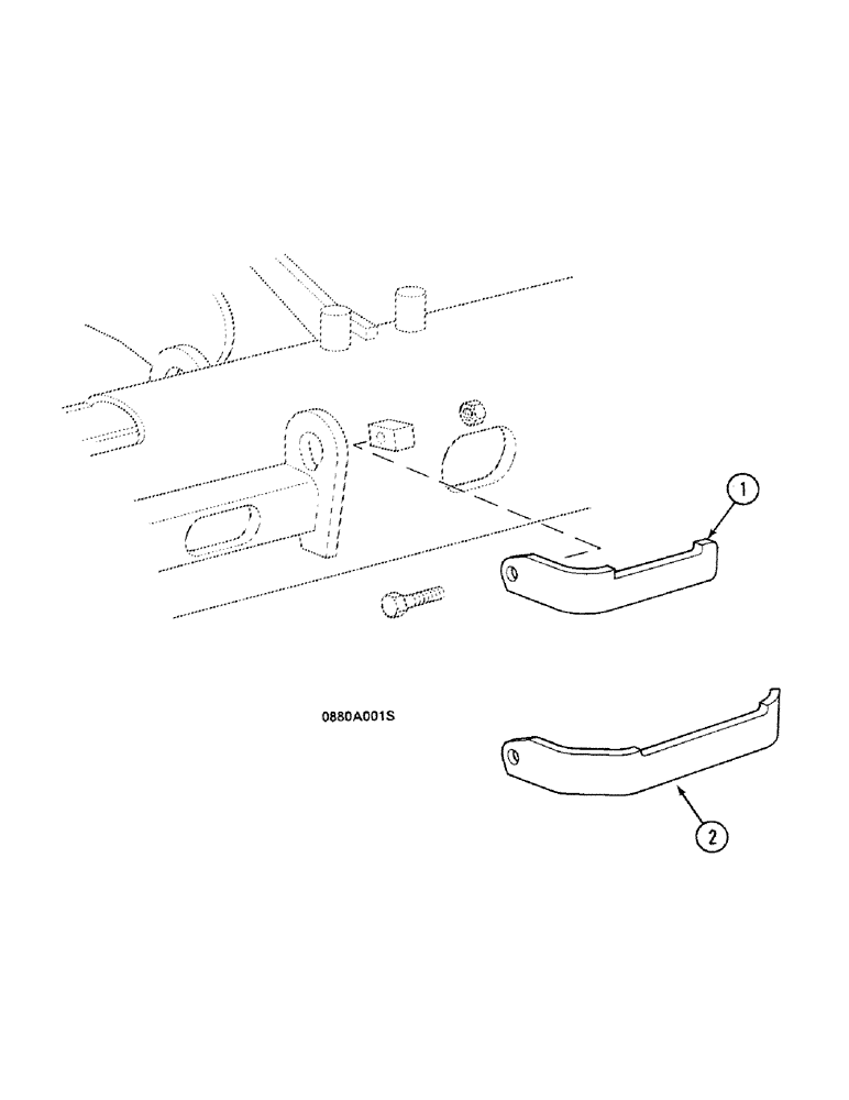 Схема запчастей Case 688C - (5-06) - FOOTBOARD (04) - UNDERCARRIAGE