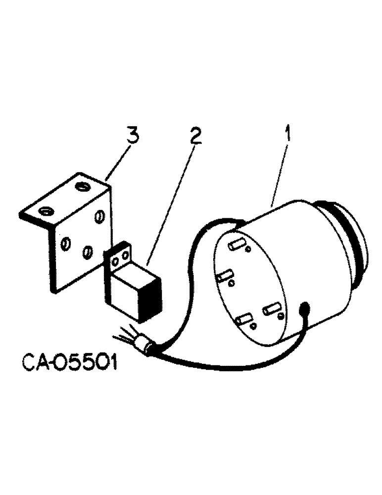 Схема запчастей Case 4150 - (08-11) - ELECTRICAL, DUST PROOF ALTERNATOR, REGULATOR (06) - ELECTRICAL