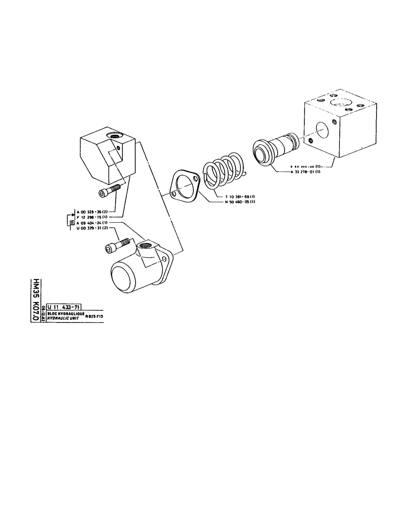 Схема запчастей Case 160CK - (197) - HYDRAULIC UNIT (07) - HYDRAULIC SYSTEM