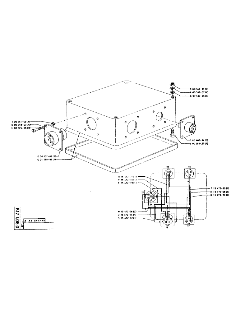 Схема запчастей Case 90CL - (141) - No Description Provided (06) - ELECTRICAL SYSTEMS