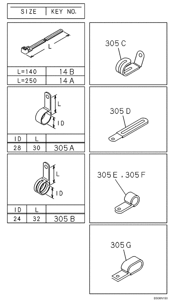 Схема запчастей Case CX290B - (04-08) - BRACKET (04) - ELECTRICAL SYSTEMS
